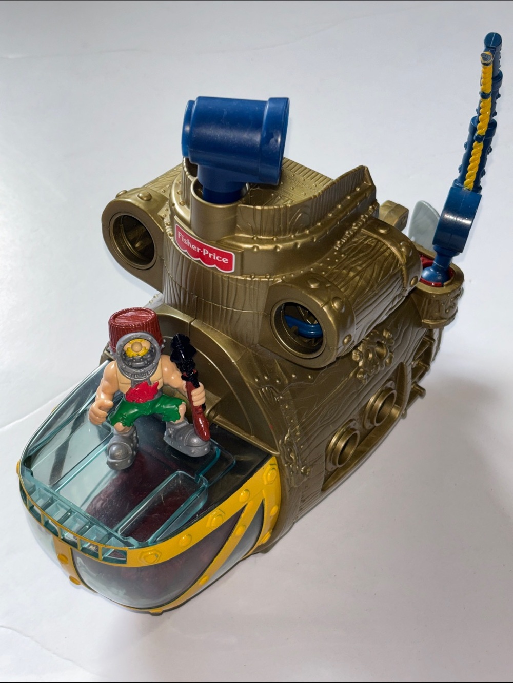 Fisher Price 1997 Vintage SHIPWRECKER SUB